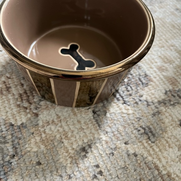 Vintage rare PETRAGEUS DESIGNS EXCLUSIVE hand crafted stone wear 🐶 bowl - Picture 16 of 17